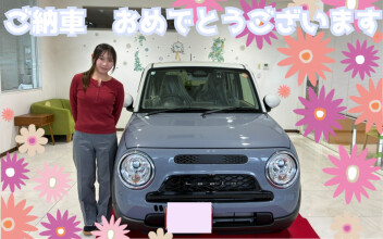 Ｍ様　ご納車おめでとうございます(*‘∀‘)